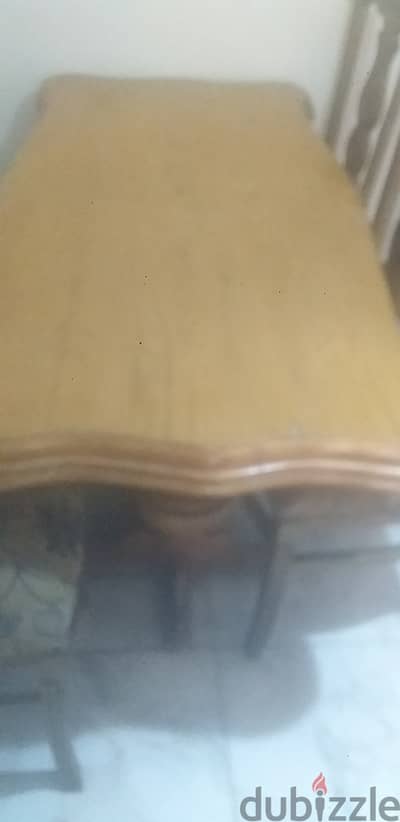سفرة + 6 كراسي + نيش