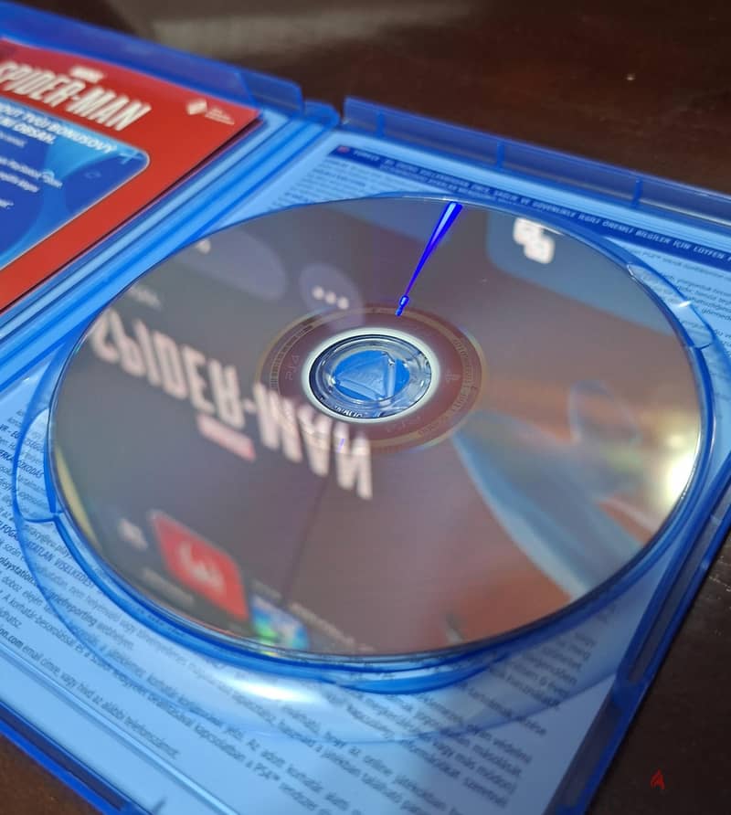 Marvel's Spider-Man (2018) PS4/PS5 Disc/CD 3