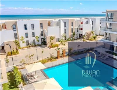 Sea-view chalet in Kai Sokhna: ultra super lux finish, active beach, upcoming delivery with prime lagoon & pool views