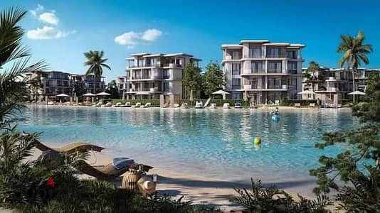 شاليه 2 غرفة في C North رأس الحكمة | مقدم 2.5% وتقسيط 10 سنين
