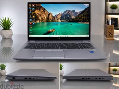Hp zbook Fury G8 workstation laptop لابتوب استيراد i7 جيل ١١ تاتش 4k