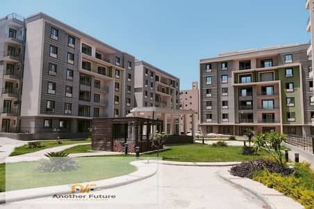 an apartment in the heart of October Gardens next to Zewail University with a monthly installment of 20,000