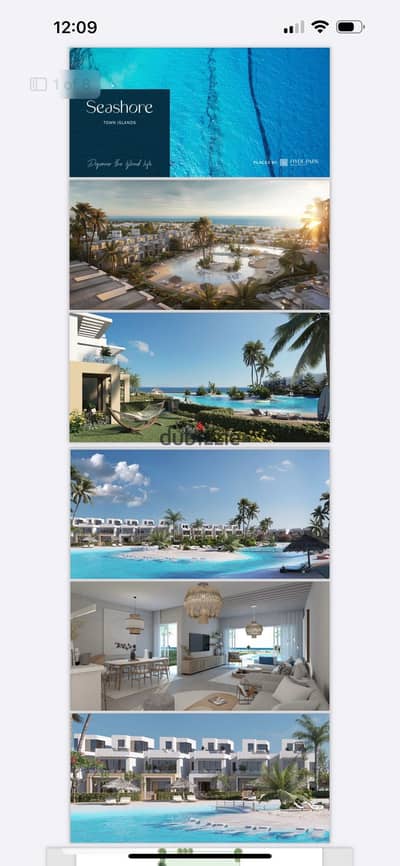تاون هاوس مميز للبيع في Seashore Hyde Park بالقرب من البحر