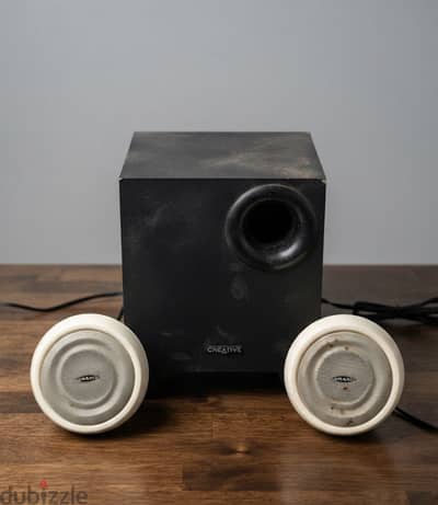 Creative A220 2.1 Speaker System – صب + 2 سماعة
