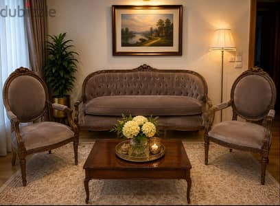 Salon Couch + 2 chairs