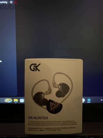 سماعة GK Kunten IEM Type-C Gaming – جديدة بحالتها
