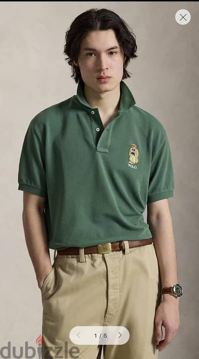 Ralph Lauren Bear Polo Shirt For Men,  Sizes  Medium, Large, xl