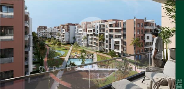 apartment for sale 163 sqm in Elysium Compound Al Thawra Al Khadra with a 10% down payment and installments for up to 10 years.