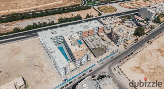 Delivery date with in 6 months for Apartment for sale in Hurghada with installments on 48 month