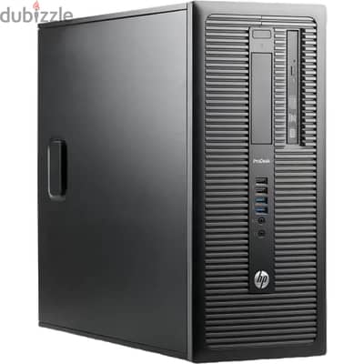 كمبيوتر HP ProDesk 600 G1 استيراد i5 + SSD + 1TB HDD + 8GB RAM + شاشة