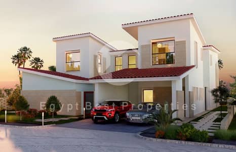فيلا للبيع بأطلالة البحر و اللاجون، الساحل الشمالي، رأس الحكمة بمقدم 5%