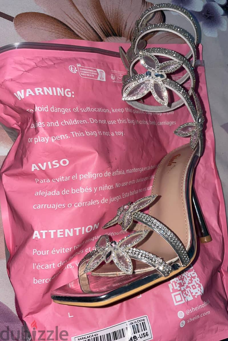 wrap around high heel 1