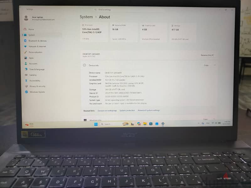 Acer Aspire 7 A715-51G 8