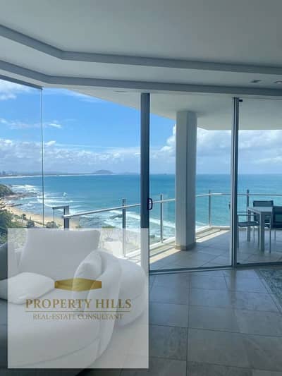 Immediate receipt of a sea view villa furnished and air-conditioned with 5 rooms for installment in the finest and most distinguished coastal villages