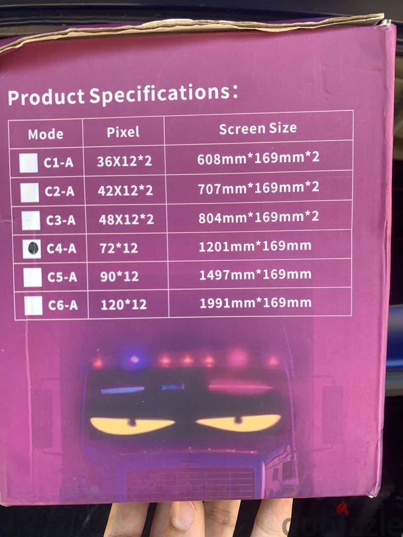 Led matrix panel 3