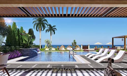 chalet panoramic sea view   first row view move  hotel finish steps from the beach near Marina 5 Alamein Towers Marassi and Haciendachalet panoramic s