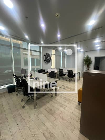 Fully finished administrative office for rent on North 90th Street, ready for immediate use, in the Fifth Settlement, New Cairo.