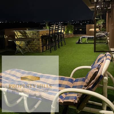 Apartment for sale 217 meters at 90 avenue fully finished with air conditioners including parking with a pool view the cheapest price in the market
