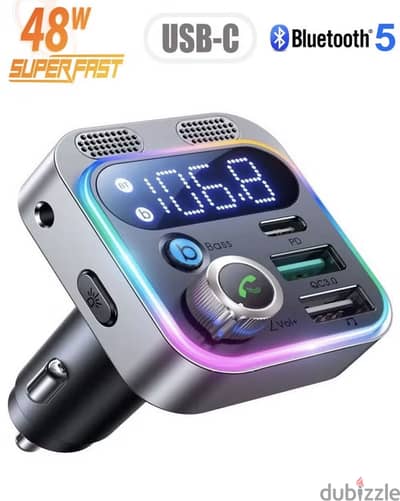 JOYROOM FM TRANSMITTER AND CHARGER