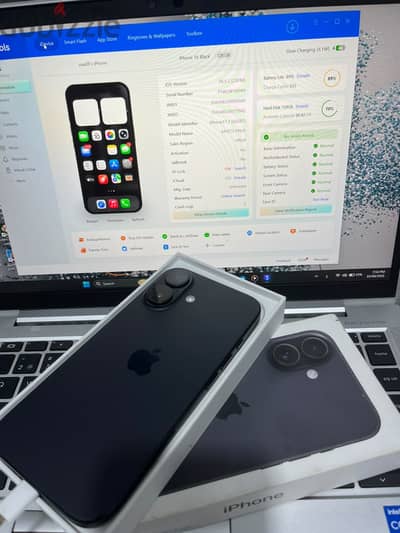 Iphone 16 Black (Box) like new
