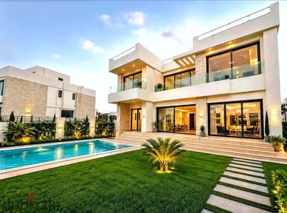 For sale in Noorm City a twin house villa delivery in September old reservation wide garden view
