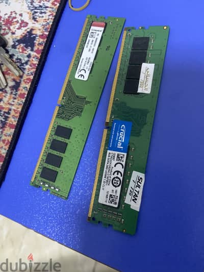 16gb ddr4 8x2 للبدل برام واحده 16 gb 2400mhz