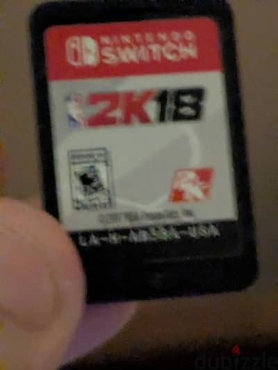 لعبة نينتيندو سويتش nba2k18