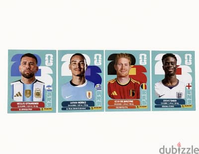 Panini world cup stickers