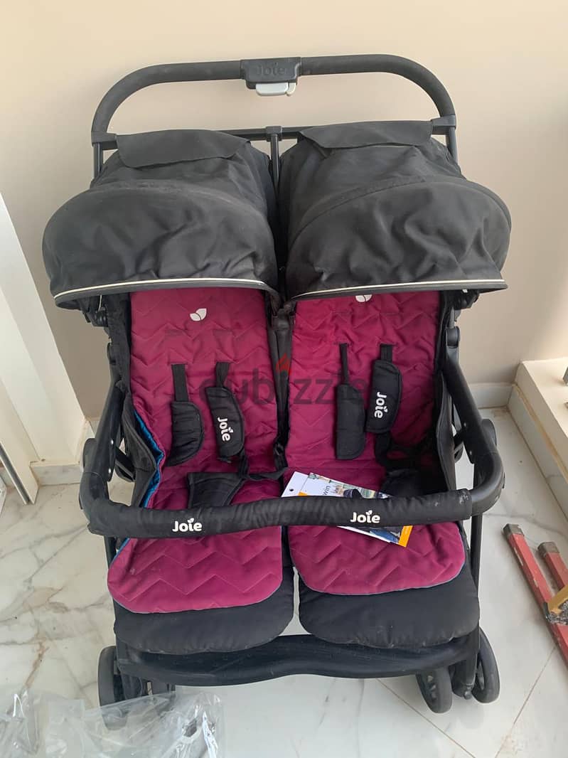 Joe twin stroller 1