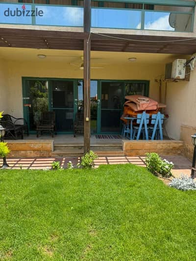 Luxury chalet for sale, Mina Village 4, area 180 meters + garden, Kilometre 72, including furniture and appliances