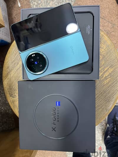 Vivo Fold 6 dual sim 512/16G Blue جديد لم يستعمل