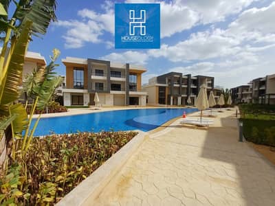 Twin house in prime location, resale, ready for immediate occupancy, fully finished and furnished, for sale in Azha Ain Sokhna
