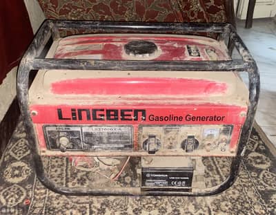 مولد كهرباء بنزين LINGBEN LB3700DX-A 220V مستعمل