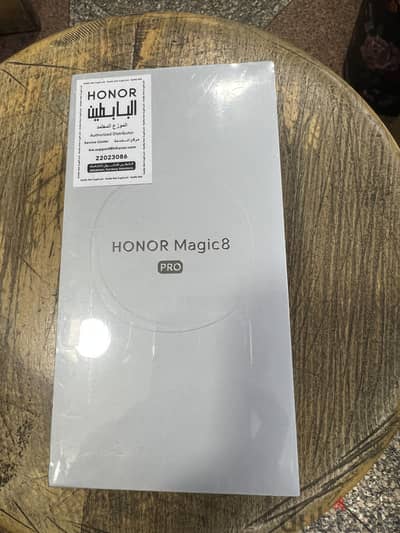Honor Magic 8 Pro dual sim 512G Global Black جديد متبرشم