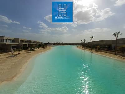 شاليه ارضي بجاردن 235م استلام فوري للبيع بأقل من سعر الشركه في ازها الساحل الشمالي Azha North Coast