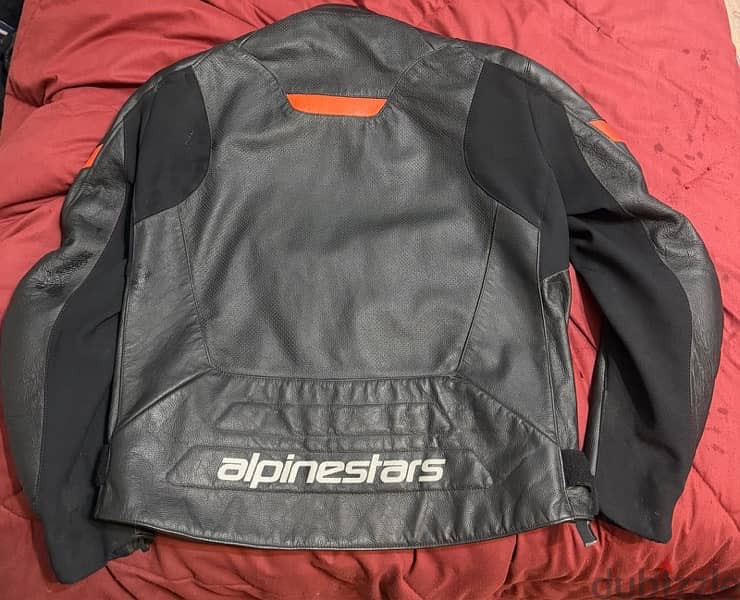 Alpinestars Leather Motorcycle Jacket 1