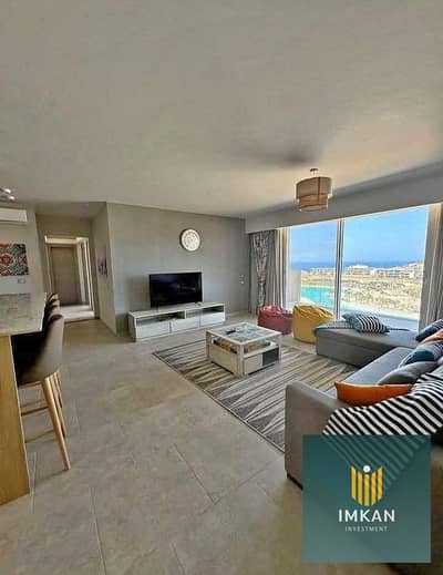 شاليه للبيع  صف اول لاجون فى سي شور الساحل الشمالي , هايد بارك قسط على 8 سنين - seashore hyde park north coast راس الحكمة