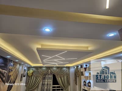 For sale, an apartment with an area of 124m in Madinaty, super lux with kitchen, air conditioning, and gas heaters, modern finishing, 3 bedrooms and 2 bathrooms, steps from the Thawth Park. For sale, an apartment with an area of 124m in Madinaty, super lux with kitchen, air conditioning, and gas heaters, modern finishing, 3 bedrooms and 2 bathrooms, steps from the Thawth Park.