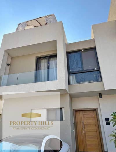 Villa 290 meters ready for viewing immediately in Al-Shorouk requires one million and the contract is signed immediately next to the British University and the International Medical Center