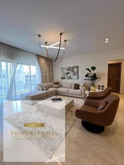 Apartment for Sale on 9 Year Installments Fully Finished Direct Landscape View Prime Location in a Compound in Sixth Settlement New Cairo
