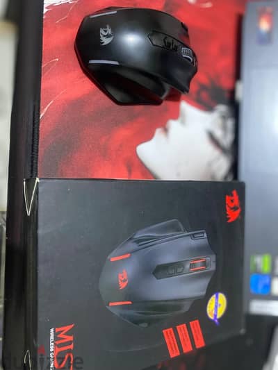 mouse red dragon m691 wireless gaming 4800dp
