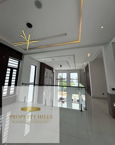 A 265 sqm double height villa with immediate delivery is available for sale in the Fifth Settlement next to the American University in Cairo (AUC) o