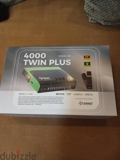 ريسيفر ستار نت twin plus 4000