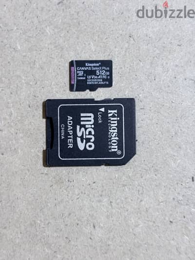 512 gigabytes memory card