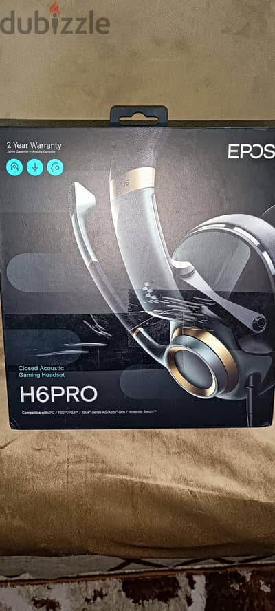 Epos H6PRO Closed Acoustic Gaming Headset