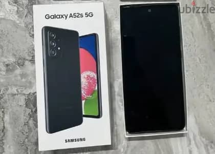 SAMSUNG A52S 5G - 128GB ROM - 8GB RAM بالعلبة و حالة ممتازة