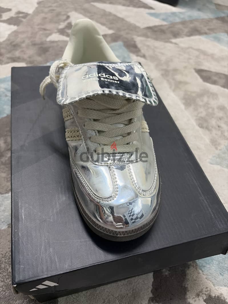 ADiDAS SAMBA OG shoes silver 1