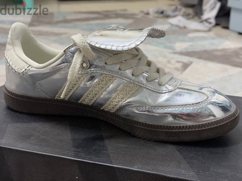 ADiDAS SAMBA OG shoes silver 3
