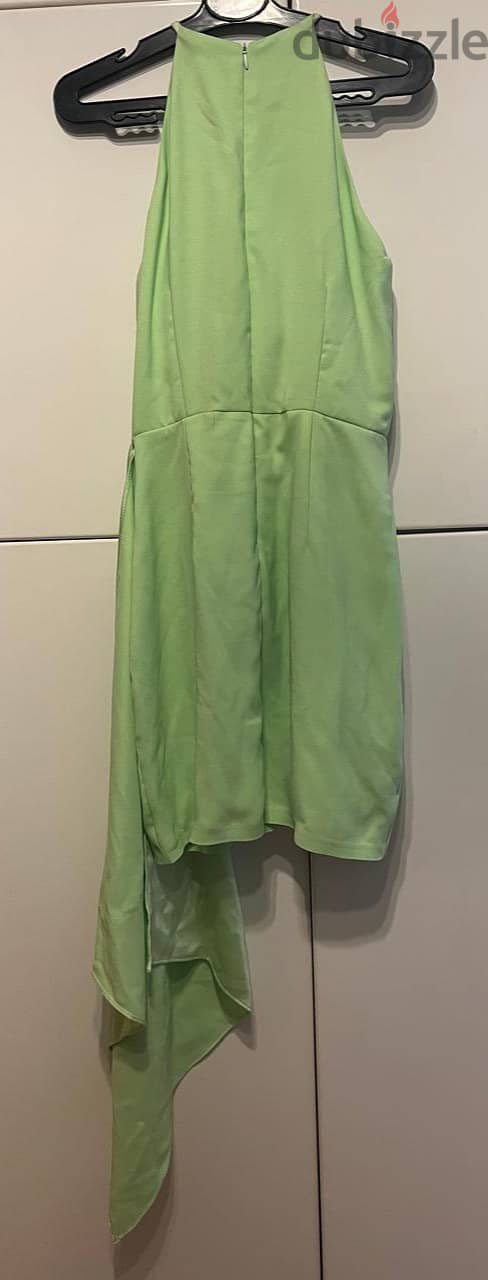Satin midi dress 2