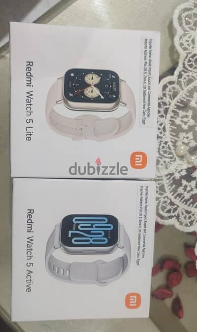 watch 5 lite and watch 5 active اتنين